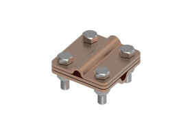 Złącze uniwersalne 3-elem. 60x60 drut8-drut8 miedź 214.4.1 CU 21401403