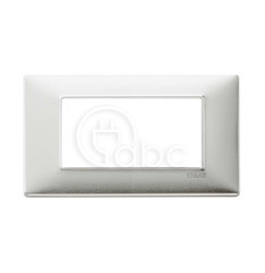 Ramka ozdobna Plana, 4M, Brushed Aluminium, 14654.81