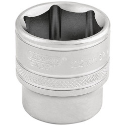 Draper Expert 16547 3/8&quot; Sq. Dr. 6 Point Metric Socket (22mm)