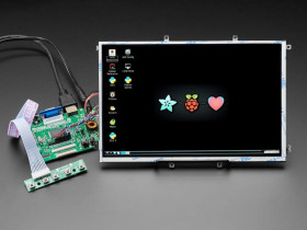 Adafruit 10.1" Display &amp; Audio 1280x800 IPS - HDMI/VGA/NTSC/PAL
