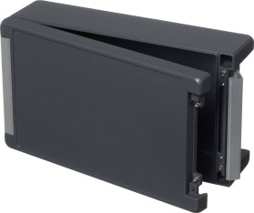 Bopla BA 281709 F-7024 00126334 Urządzenia przemysłowe 299 x 173 x 90 aluminium grafitowy szary (ral 7024) 1 szt.