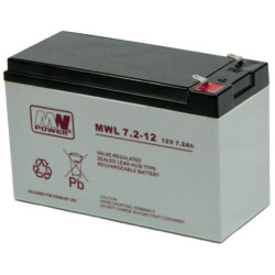 Akumulator AGM 12V/ 7,2Ah MWL 7,2-12 MWp 207476