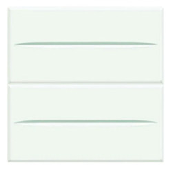 AXOLUTE Przycisk podwójny 10A 250V biały HD4036M2