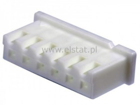 HG 06 wtyk raster 2,50mm 6-styk, żeński na kabel