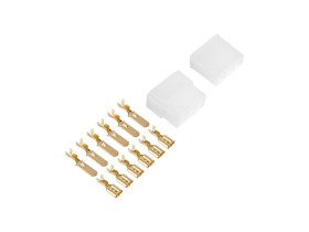 Konektor wtyk+gniazdo, obudowa z konektorami 6 krotna