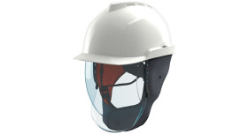 Kask ochronny, Biały, ABS, Krótki, V Gard 950 Class 2