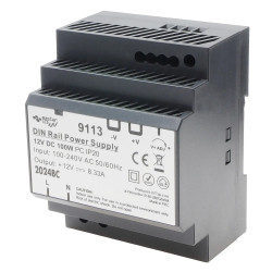Zasilacz na szynę DIN 12V 100W 8.33A IP20