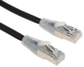 Kabel Ethernet Cat6 długość 1m Z zakończeniem RS PRO LSZH średnica 6mm