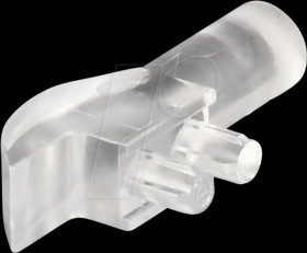 515-1049F Light guide, 1-way, ø 3,5 mm, spherical, angulated
