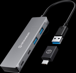G-HUB2A2C-AC 4-port USB 3.0 hub, 2x A, 2x C, 20-cm connection cable