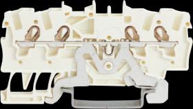 2001-1408 Shield conductor terminal block, 4-wire, Ø 0.25 - 1.5 mm