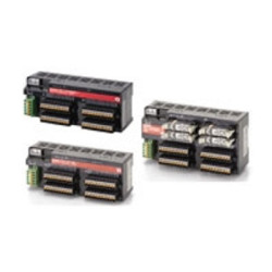 Moduł we/wy bezpieczeństwa 4 x wejścia PNP-we. Omron 4 wyjścia przekaźnikowe-wy. 24 V DC DST1 DST1-ID12SL-1,