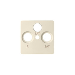 SIMON82 beż pokrywa gniazda 2xSAT+TV 82038-31