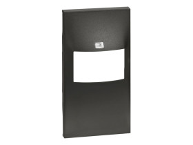 LIVING NOW Plakietka łącznika automatycznego k4430/k4432 (bez regulacji) - 2 moduły - czarna KG17 LEGRAND