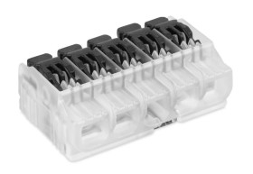 Szybkozłączka z dźwignią 5x 0,2-4mm2 bezhalogenowa 2054425 /45szt./