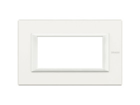 AXOLUTE Ramka 1 pojedyncza prostokątna 4 moduły AXOLUTE biały HA4804HD LEGRAND