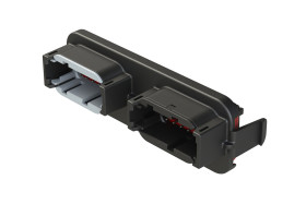 Złącze samochodowe 24-pinowe Amphenol Industrial 2-rzędowe Męski 7.5A Armor IPX Płytka drukowana Lutowane Złącze