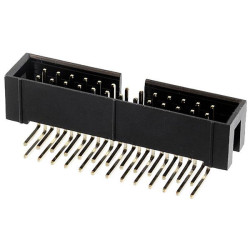 Connfly DS1013-26RSIB-B-0 Pin Strip Standard 2 Rows 13 Pins Per Row