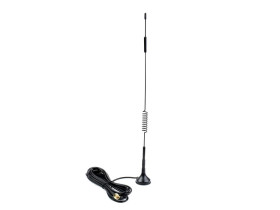 Waveshare 4G High Gain SMA Antenna for Outdoor Condition, 4G/3G/2G/LPWA Support, Waterproof, Magnetic Base