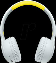 BT0073BL Headset, Bluetooth, stereo, children's headset, light blue/yello