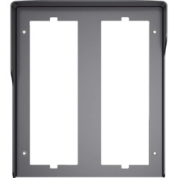 Osłona z daszkiem do paneli sfera 6 modułów stalowoszara 350563