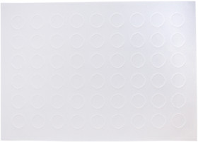 Labeling sheet, blank, for control devices, 5.70.800.200/0000