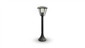 Lampa Ogrodowa Vt-736 Lawn Lamp- Black 7059