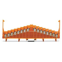 WAGO 727-126/001-000 8-level Same Potl. Block 0-7/7-0 No Lock 7.5mm Orange