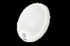 PLAFON oprawa LED 15W IK10 IP40 czujnik PIR 4500K DETECTA