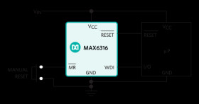 5-Pin µP Supervisory Circuits with Watchdog and Manual Reset