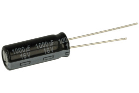 Kondensator; niskoimpedancyjny; elektrolityczny; EEUFR1C102L; 1000uF; 16V; FR-A; fi 8x20mm; 3,5mm; przewlekany (THT); luzem; Pan