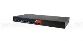 RGPS-9084GP-P-EU, Switch przemysłowy zarządzalny, 8x10/1000 RJ-45 PoE + 4 sloty SFP / RJ-45, O/Open-Ring <30ms