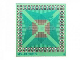 Jednostronna płytka do QFP; płytka uniwersalna smd