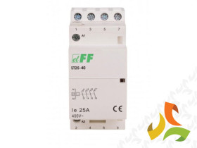 Stycznik modułowy 230V AC 4NO 25A ST25-40 F&F FILIPOWSKI