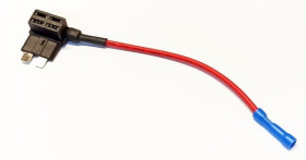 Gniazdo rozgałęźnik bezpiecznika samochodowego na przewód