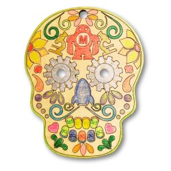 LED Wooden Maker Sugar Skull Kit - Creative Fun