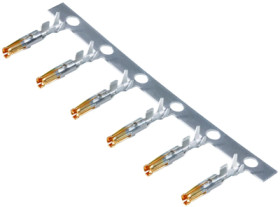 Receptacle, 0.14-0.25 mm², crimp connection, gold-plated, 65 0800 098 01