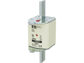 Wkładka topikowa przemysłowa zwłoczna KOMBI NH3C gG 250A/690V 004186319 ETI