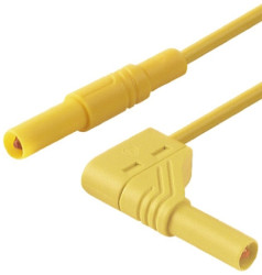 934083103, PVC, 32A, 1000V ac/dc, kolor: Żółty, dł. 1m, -15 → +70°C, Hirschmann Test & Measurement