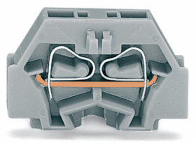 2-wire terminal, cage clamp, 0.08-1.5 mm², 1 pole, 18 A, 6 kV, blue, 260-314