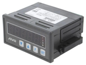 AR715/S1/P/P/WA Licznik: elektroniczny, LED, impulsy/przepływ, SPDT, Uzas: 230VAC