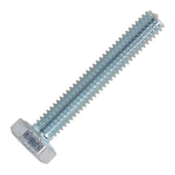 Sealey SS425 HT Setscrew M4 x 25mm 8.8 Zinc DIN 933 Pack of 50