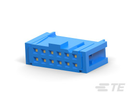 Listwa stykowa PCB 12-pinowe 2-1658 raster: 2.54 mm 2-rzędowe TE Connectivity Kabel Bez osłony