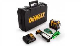 Laser Liniowy 3-Płaszczyznowy 10,8V 2,0Ah Zielona Wiązka