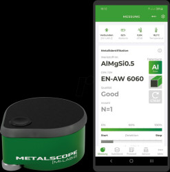 MS20200004 Metallidentifiktion für Legierungen, magnetische Spektroskopie