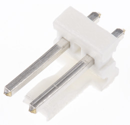 Złącze szpilkowe 2-pinowe MTA-156 raster: 3.96 mm Prosty 1-rzędowe TE Connectivity Otwór przelotowy600 V Bez osłony