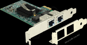 89944 NIC, PCI Express, 2x Gigabit Ethernet