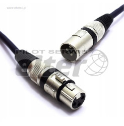 Kabel XLR CANON wt/gn 2,0m przedĹ‚uĹĽacz