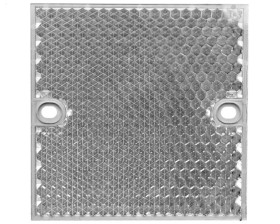 Odbłyśnik kwadratowy 80x80mm PMMA/ABS PL80A 1003865