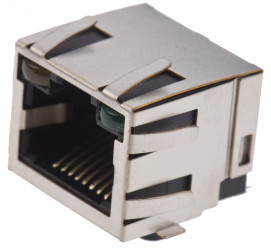 Złącze RJ45 Żeński Złącze RJ45 Montaż powierzchniowy Cat5 Wurth Elektronik Poziomy 8-żyłowe